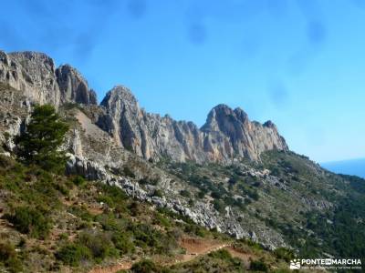Peñón Ifach;Sierra Helada;Puig Campana;Sierra Bernia;senderismo por cuenca monfrague excursion fin